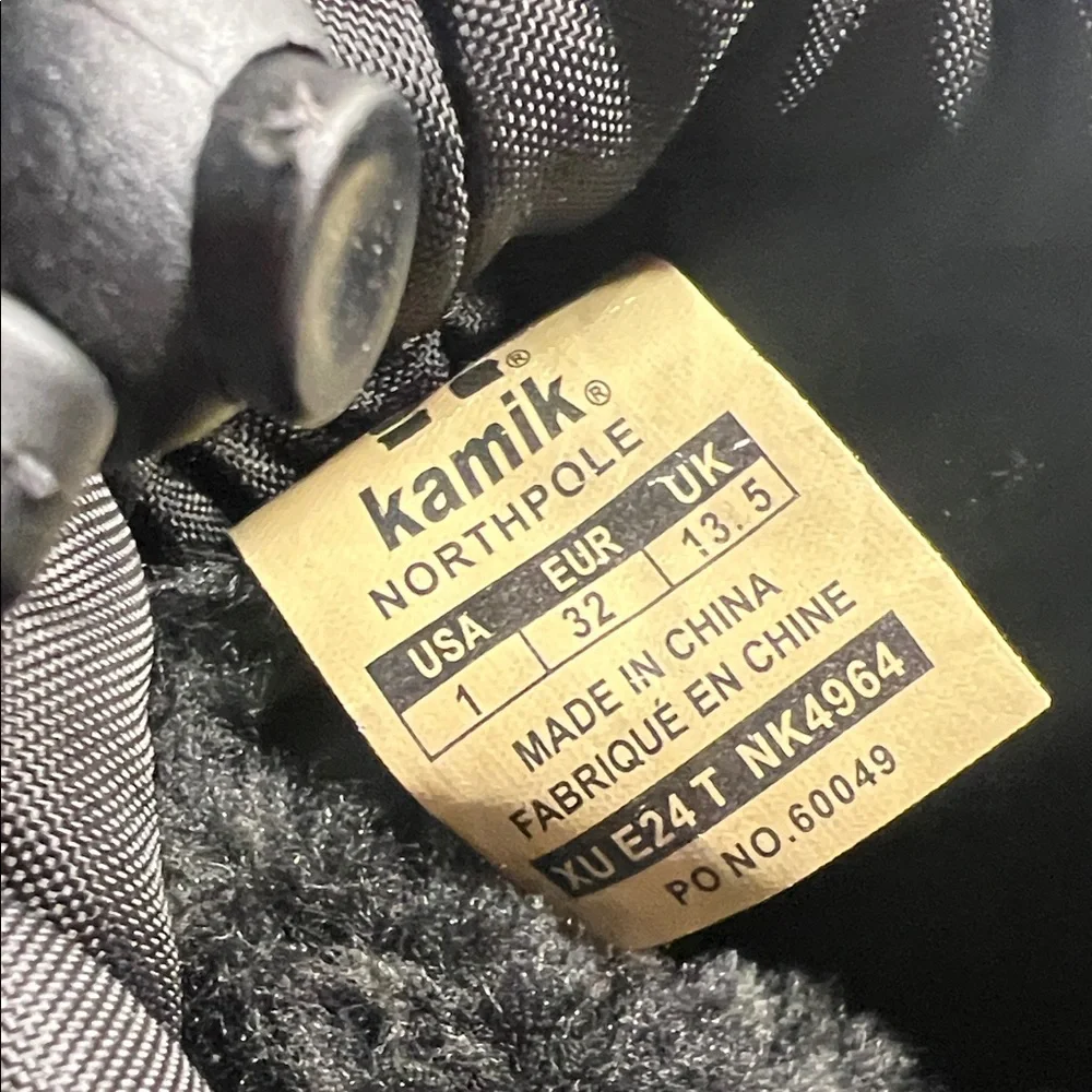 Kamik black winter